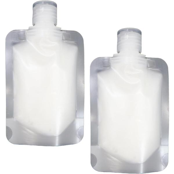 トラベルボトル パウチ容器 旅行 詰め替え 携帯用 小分け クリーム 乳液 化粧品 出張 シャンプー...