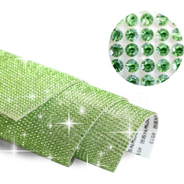 ラインストーンシール 粘着あり デコレーション スマホ シート ステッカー A4大きめサイズ 【ペリ...