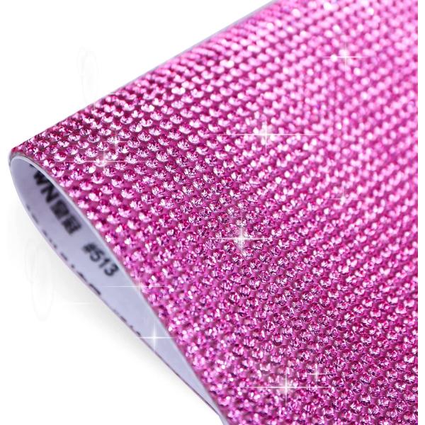 ラインストーンシール 粘着あり デコレーション スマホ シート ステッカー 大きめスマホサイズ【ライ...