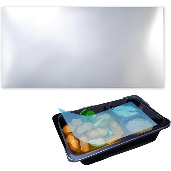 食品用 抗菌シート お弁当 銀系 防曇 【60x100mm】 25ミクロン 50枚 OPPシート S...