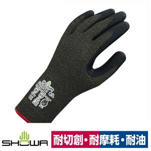 作業用手袋耐切創手袋 ブラック ショーワ S-TEX581