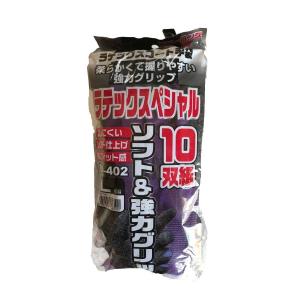 背抜き手袋 ラテックススペシャル10双入 天然...の詳細画像2