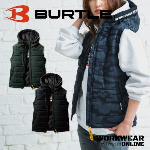 バートル 防寒 BURTLE 防寒フーディベスト 5034 作業着 作業服 ユニセックス 上着 アウター 防寒 秋冬 中綿入り チョッキ 作業着 作業服 S M L XL