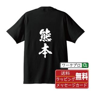 熊本 オリジナル Tシャツ 書道家が書く プリント Tシャツ ( 名字 ) メンズ レディース キッ...