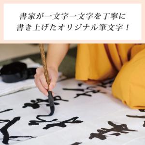 漢字 筆文字 半袖 Tシャツ 餃 (あめ) 名...の詳細画像4