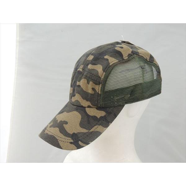 オリジナル ジェットキャップ サイドメッシュ ブラウン迷彩 ●2588●