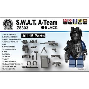 【送料込み】SWAT スワット　アルファチーム　フル装備セット  カスタムレゴ　LEGO 海外限定｜world-antique