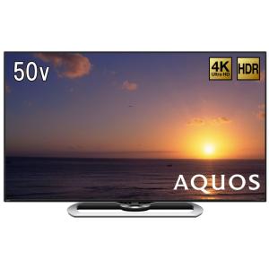 シャープ 50V型 液晶 テレビ AQUOS LC-50U40 4K 外付HDD対応(裏番組録画) ...