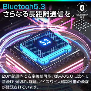 ワイヤレスヘッドホン bluetooth 5....の詳細画像2
