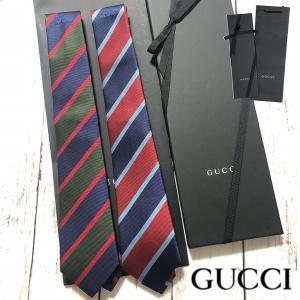 GUCCI グッチ ネクタイ ストライプ 5446234E002 メンズ 男性