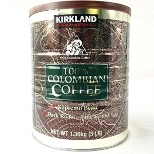 カークランドシグネチャー コロンビアコーヒー KIRKLAND 大容量 コーヒー ダークロースト 珈琲