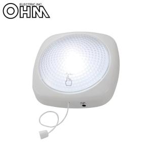 LED大型プッシュライト BO-LB20A5 白色LED オーム電機 OHM