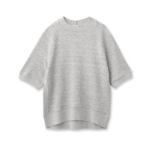 DRESSTERIOR(Ladies)(ドレステリア(レディース))リネン裏毛ラグランスリーブプルオーバー