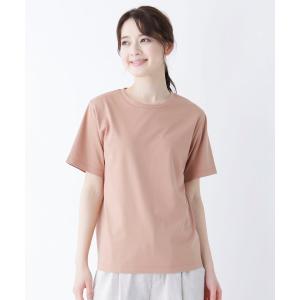 OPAQUE.CLIP(オペークドットクリップ)SUPIMAコットン クルーネックＴシャツ