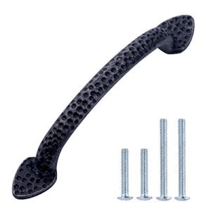 Amazonベーシック キャビネットハンドル トライアングルフット 長さ14cm アンティークシルバー 10パック