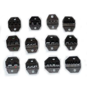 12個入 圧着ベンチ 絶縁閉端子 ネジ回し付き ギボシ端子 取り換えトップセット キット 精密圧着ペンチ 端子圧着工具