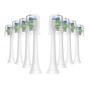 VINFANY 電動歯ブラシ用 替えブラシ 互換ブラシヘッド フィリップス ソニッケアー ダイヤモンドクリ 対応 スタンダードサイズ 8本入