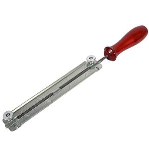 TOPINCN ヤスリホルダー チェーンソーシャープニングセット チェーンソーヤスリキット チェーンソー目立て ホルダー 木製のホルダー 丸ヤスリ (