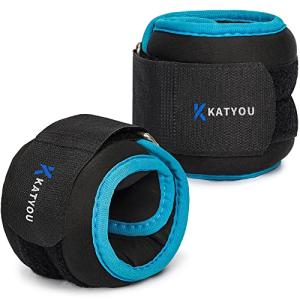 KATYOU アンクルウェイト リストウェイト 0.5kg 1kg 1.5kg 2kg 2.5kg 3kg 2個 セット 自宅 宅トレ 筋トレ グッズ