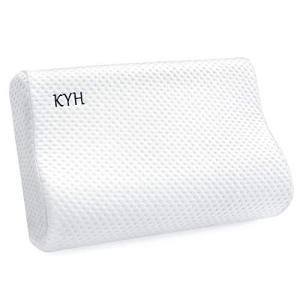 KYH 枕 安眠 まくら 低反発 柔らか 肩が軽くなるまくら 頚椎サポート通気性抜群 カバー洗濯可 子供用7.5cm低め 大人用10cm高め 高さ調整