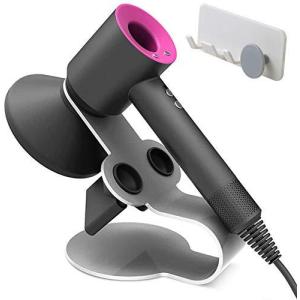 ONKYOU ダイソン用 ドライヤーホルダー ドライヤースタンド dyson用 supersonic HD ヘアドライヤー 収納 電源プラグフック付属