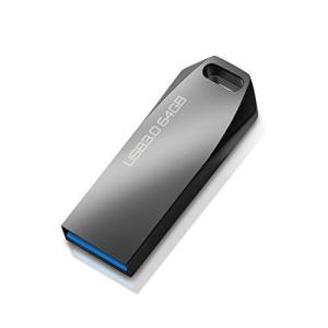 USBメモリ 64gb USB 3.0対応 フラッシュメモリ 64 GB 高速 フラッシュドライブ 金属製 防水 耐衝撃 64gb メモリースティック