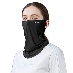 ネックガード フェイスカバー 冷感 夏用 UPF50+  ネックカバー 日焼け防止 吸汗速乾 伸縮 通気性 呼吸