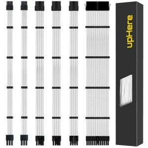 Novonest 電源 スリーブケーブル PC電源 延長ケーブル