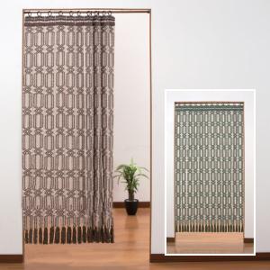 のれん コタドリアインディゴ 約85×150cm （ 暖簾 和風 和柄 ロング