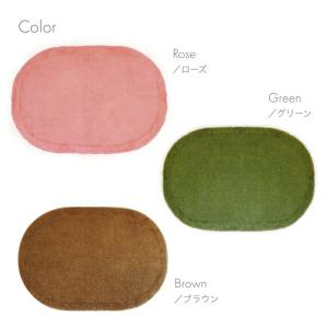 椅子の下楕円マット チェア用床保護マット 椅子...の詳細画像2