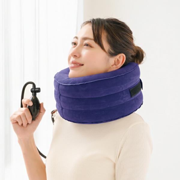 首筋エアーストレッチ Dr.PRO 首ストレッチ 首ストレッチ器具 首ストレッチ 首ストレッチ器具 ...
