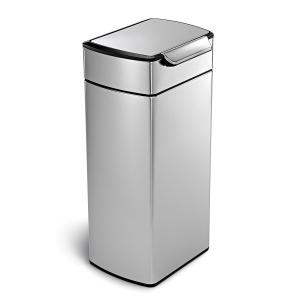 simplehuman ダストボックス レクタンギュラータッチバーカン 30L ステンレス CW2015｜world-passport