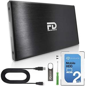 Fantom Drives 2TB Hard Drive Upgrade Kit for Sony PlayStation 4, PS4 Slim,