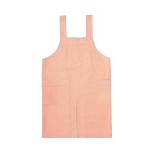 男女兼用サイズエプロンピンク 保育士エプロン 大...の商品画像