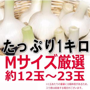 【即日出荷】にんにく 青森 1kg 幻の生にん...の詳細画像3
