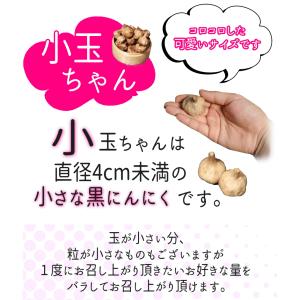 黒ニンニク 小玉ちゃん 1kg A品/正品 送...の詳細画像4