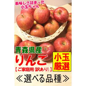りんご 10kg箱 小玉リンゴ 選べる品種 家...の詳細画像1