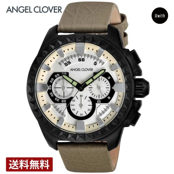 公式ストア メンズ 腕時計  エンジェルクローバー ラギッド クォーツ  シルバー RG46BSV-...