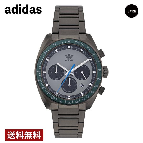 腕時計 adidas アディダス EDITION ONE CHRONO クォーツ  ブラック AOF...