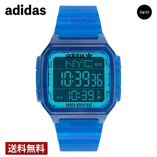 公式ストア 腕時計  adidas アディダス DIGITAL ONE GMT クォーツ  デジタル...
