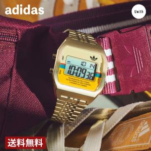 ユニセックス腕時計  adidas アディダス DIGITAL TWO クォーツ デジタル AOST...