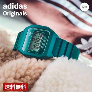 ＼29の日／ P＋最大5% 腕時計  adidas アディダス デジタルツー クォーツ  グリーン ...