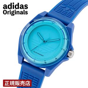 【正規販売店】[レビュー特典あり] adidas アディダス PROJECT FOUR SOLAR ソーラー電池 ブルー AOST25528 爆買