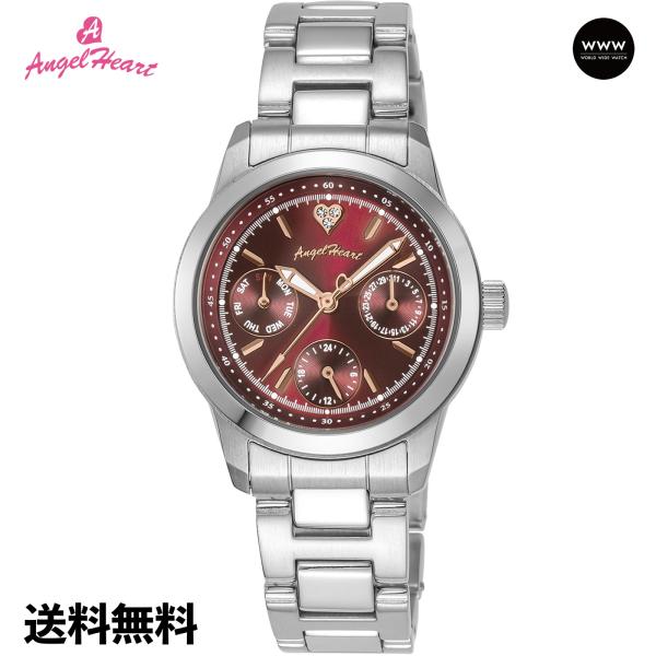 公式ストア レディース 腕時計  エンジェルハート 日本製ムーブメント リュクス クォーツ  レッド...