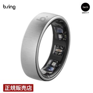 b.ring ブリング Proモデル スマートリング ステンレススチール シルバー AI 指輪 健康管理 睡眠管理 カロリーAI サイズ US7 ~ 12 人気 爆買