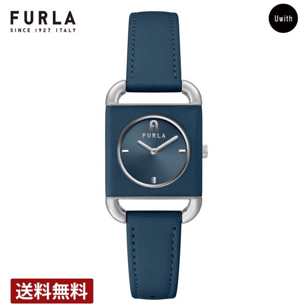 レディース 腕時計 FURLA フルラ FURLA ARCO SQUARE クォーツ  ネイビー W...