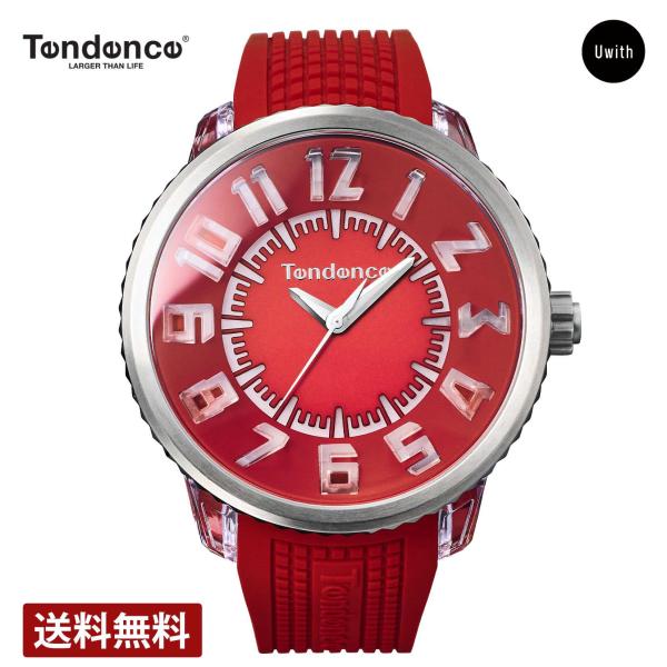 【公式ストア】メンズ 腕時計  TENDENCE テンデンス FLASH クォーツ  レッド TY5...