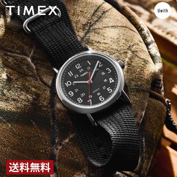 腕時計  TIMEX タイメックス ウィークエンダー クォーツ  ブラック T2N647  ブランド...