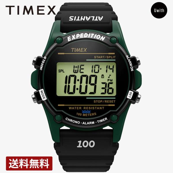 【公式ストア】ユニセックス腕時計  TIMEX タイメックス アトランティス 100 ヌプシ クォー...
