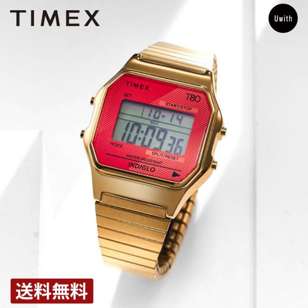 腕時計   TIMEX タイメックス Timex 80 クォーツ  デジタル TW2V19200  ...